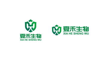 夏禾生物科技品牌LOGO设计