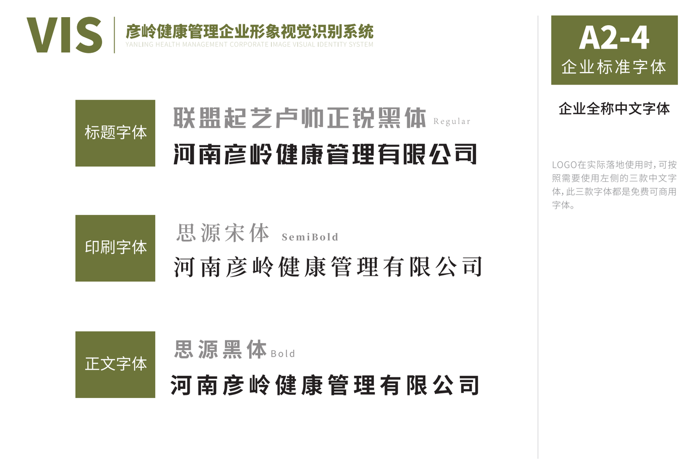 彦岭健康 VIS企业形象视觉识别系统图13