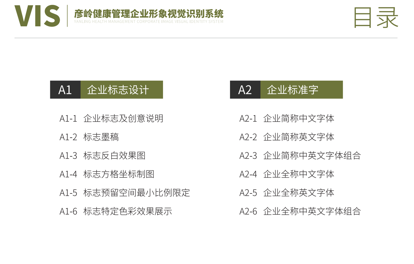 彦岭健康 VIS企业形象视觉识别系统图2