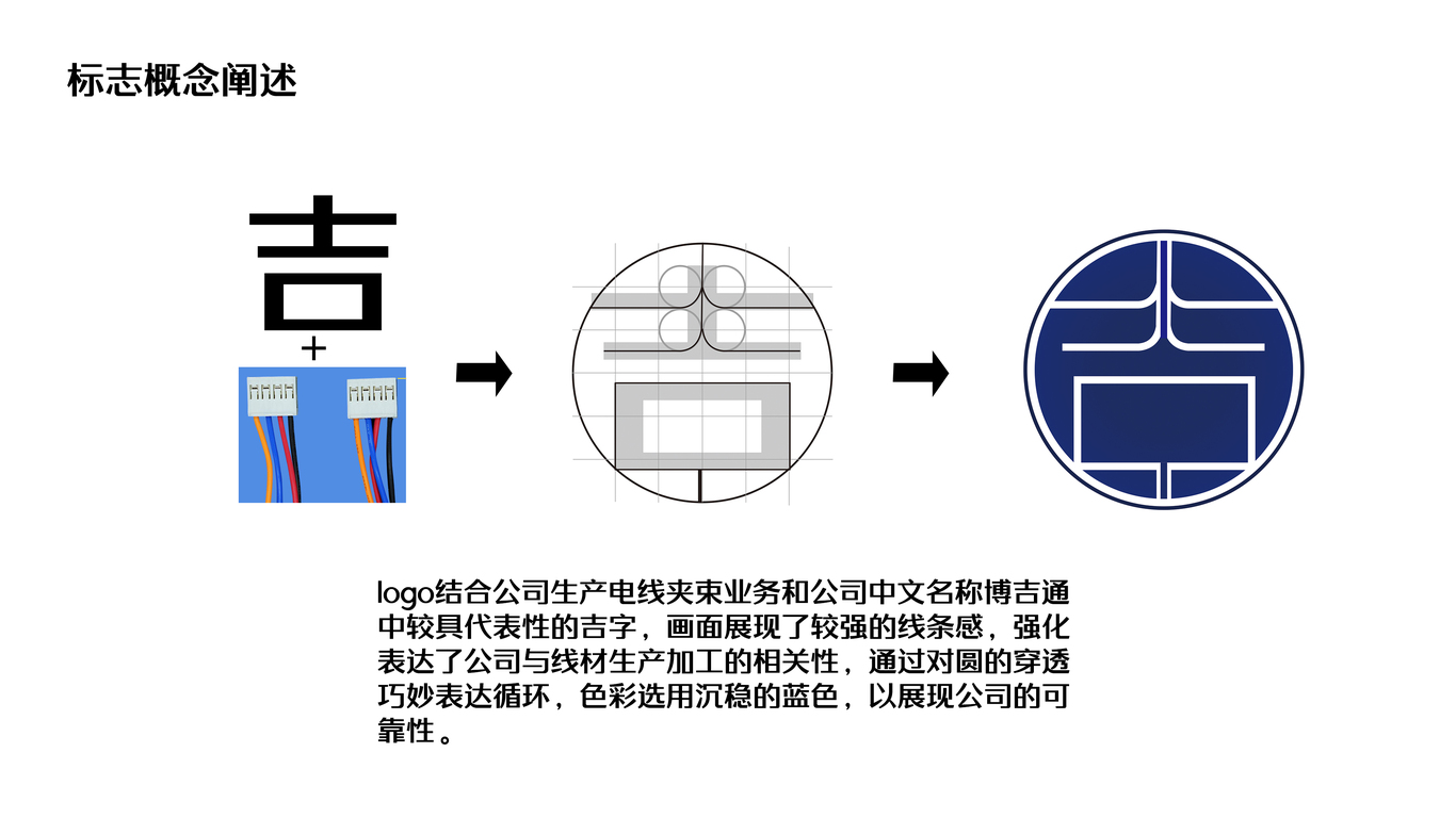 博吉通電線加工logo設(shè)計(jì)圖0