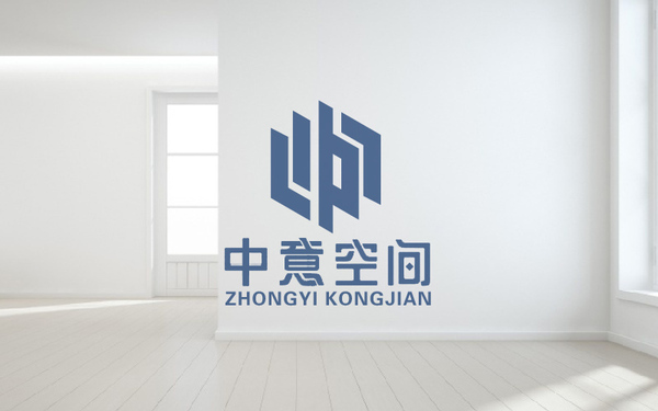 中意空間裝修公司logo設計