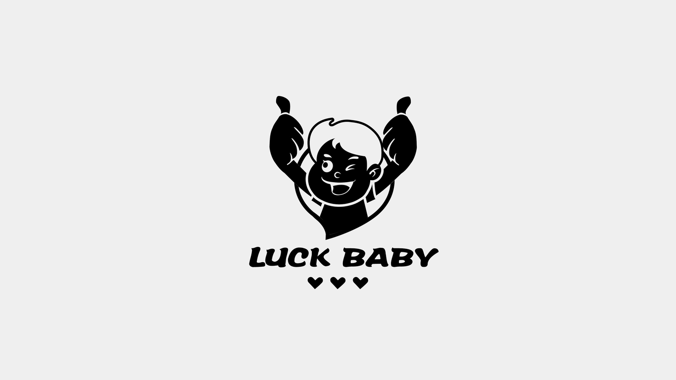 luckybaby通訊器材LOGO設(shè)計中標(biāo)圖4