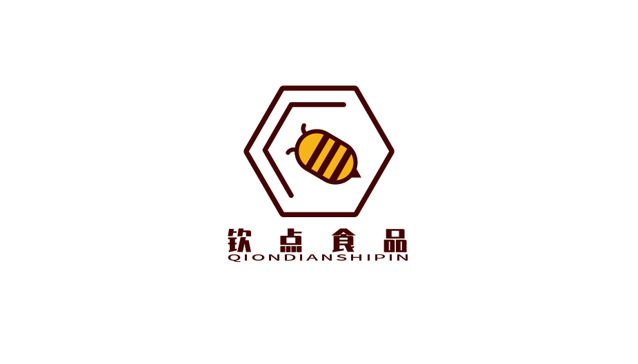 钦点食品蜂蜜LOGO设计图0