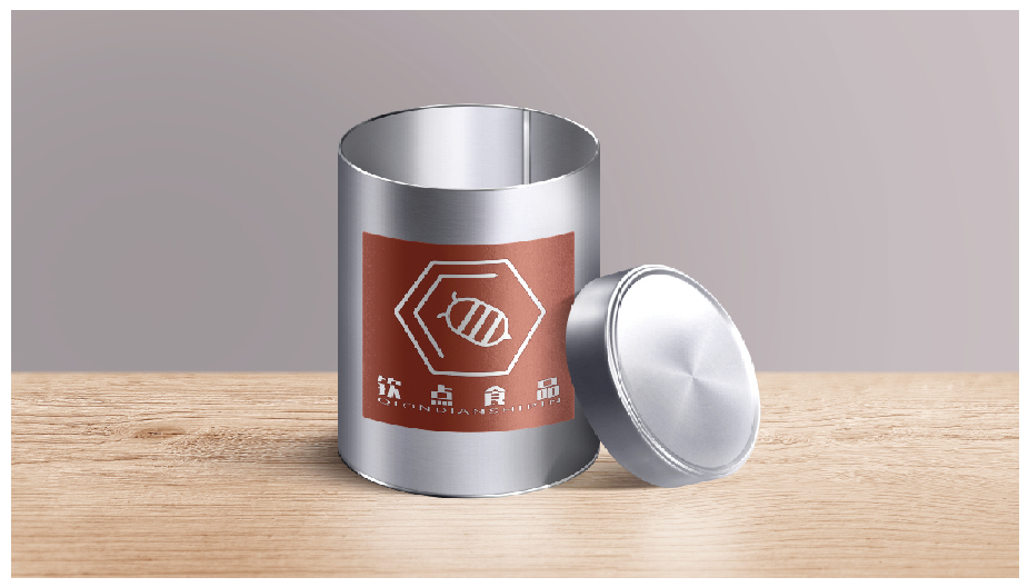 钦点食品蜂蜜LOGO设计图5