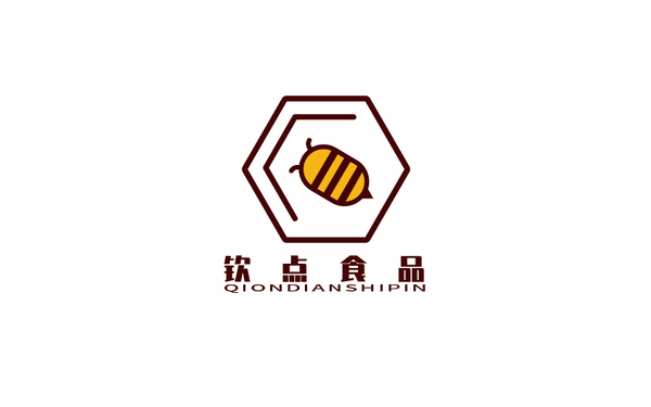 钦点食品蜂蜜LOGO设计