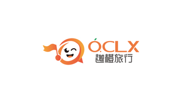 趣橙旅行线上旅游平台LOGO设计