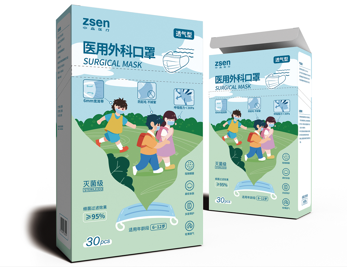 医用外科儿童口罩图0