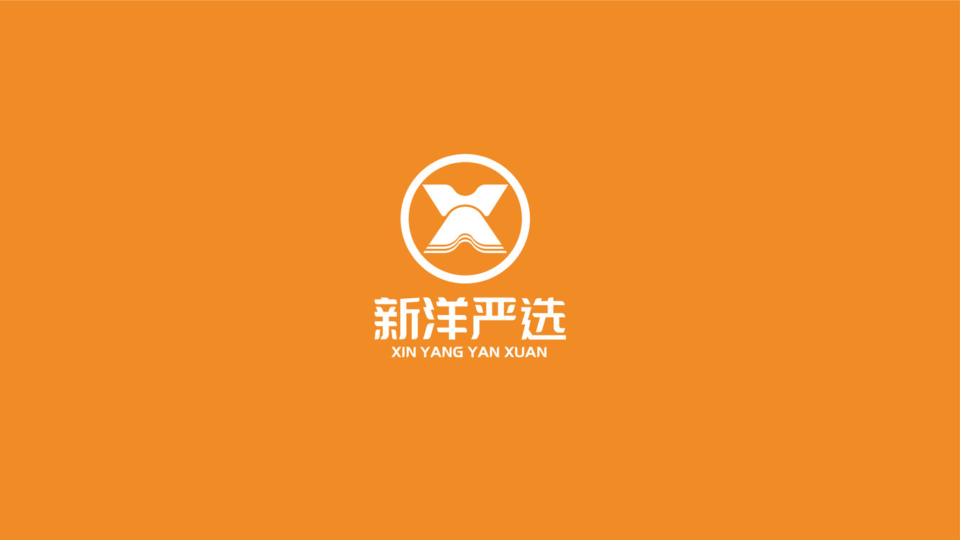 新洋嚴選新媒體服務(wù)品牌LOGO設(shè)計中標(biāo)圖2