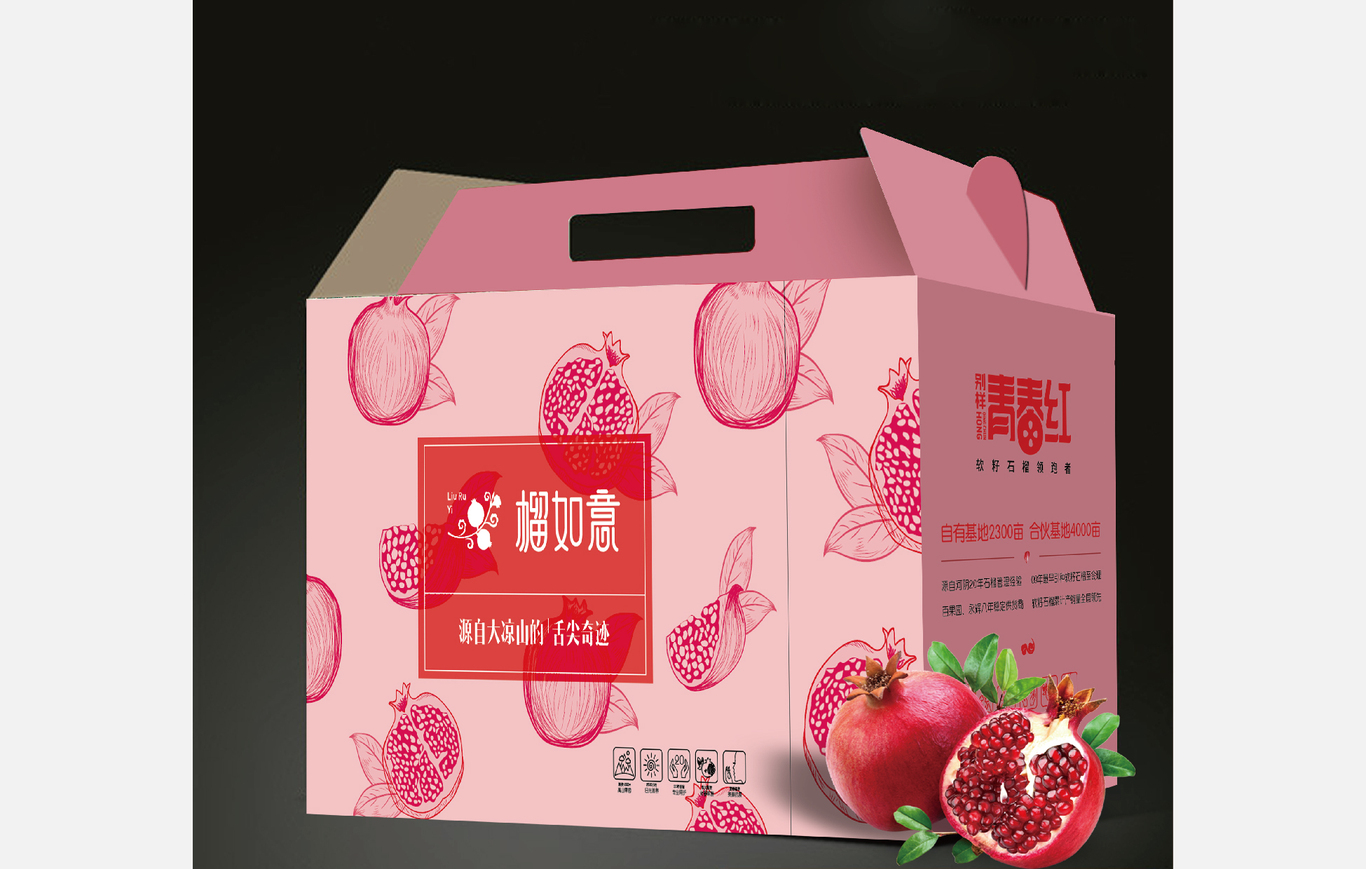 青春红软籽石榴系列产品图3