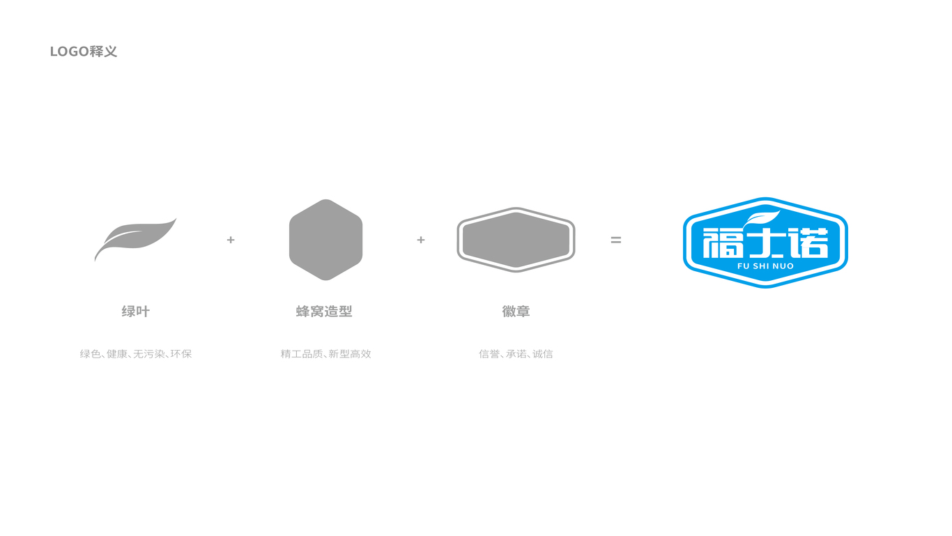 福士諾防水品牌logo設計圖1