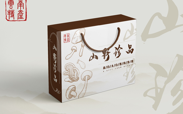 菌菇生鮮禮盒內(nèi)外包裝