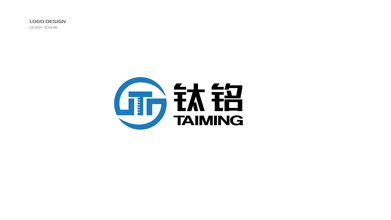 鈦銘檢測服務類LOGO設計