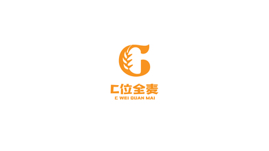 C位全麦烘焙食品LOGO设计