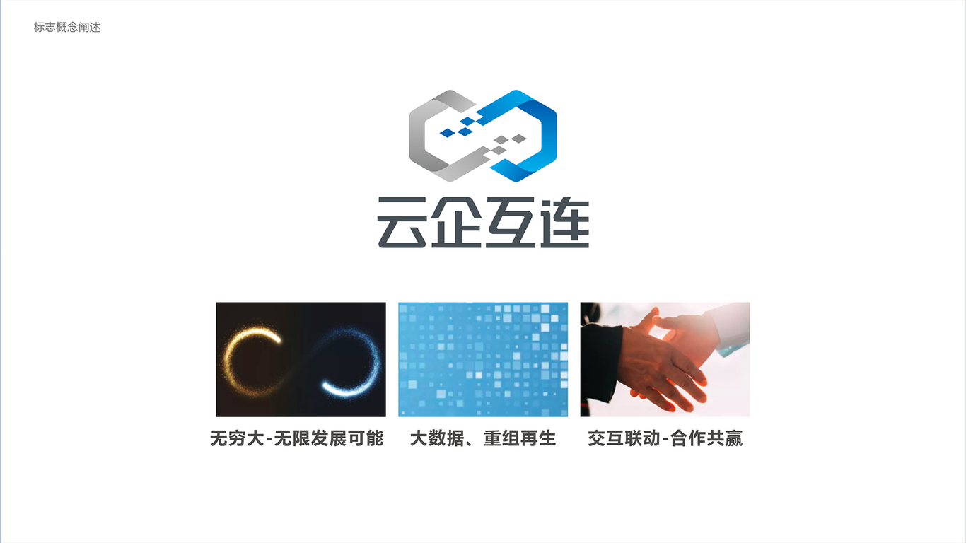 云企互连数字化园区LOGO设计中标图1