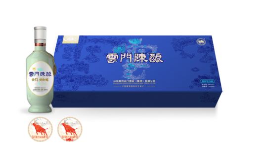 云门陈酿酱香型杯酒礼盒包装设计