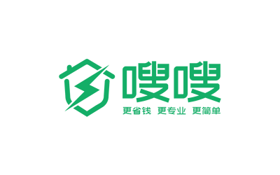 嗖嗖二手房租房LOGO設(shè)計