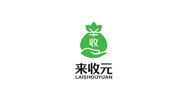 來(lái)收元電子商務(wù)品牌LOGO設(shè)計(jì)