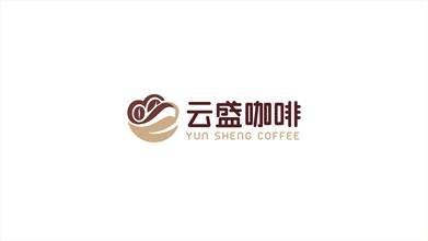 云盛飲品LOGO設計