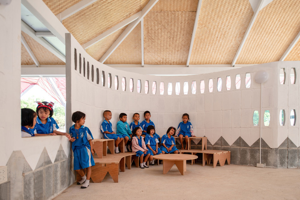 彩色檐篷幼兒園設(shè)計(jì)【GRK張曉光】國(guó)際幼兒園設(shè)計(jì)實(shí)景圖4