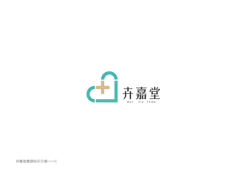 卉嘉堂企業(yè)logo設(shè)計(jì)方案圖5