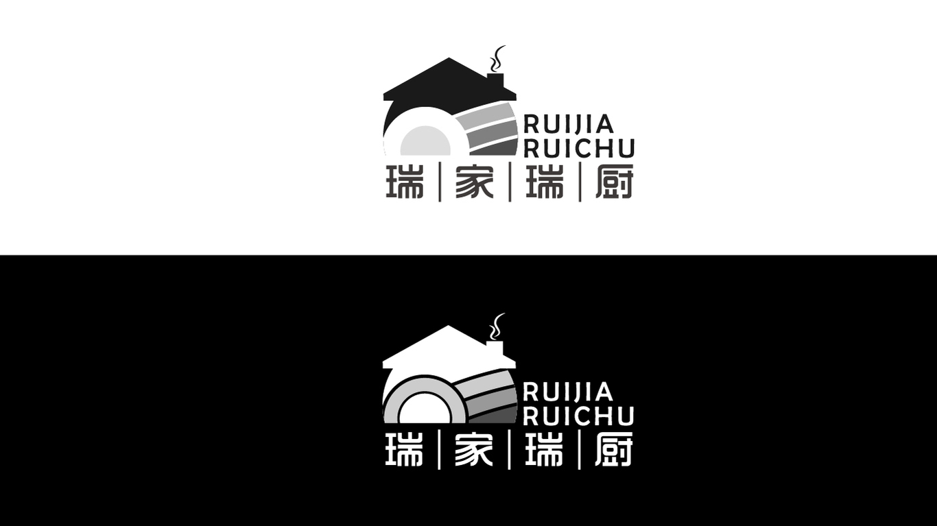 瑞家瑞廚logo設計圖1