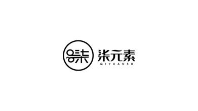 柒元素美容美發(fā)品牌LOGO設(shè)計