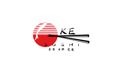 KE壽司LOGO設(shè)計(jì)