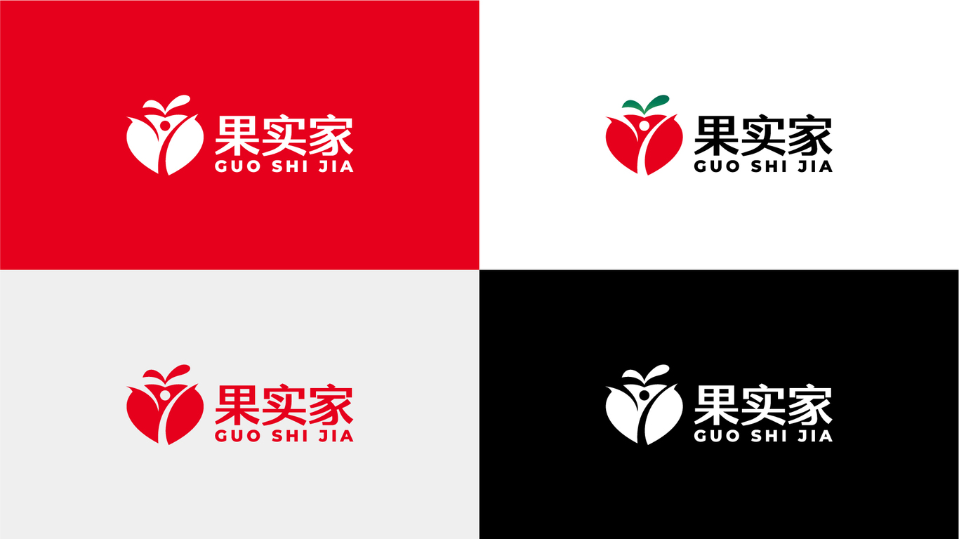 果實家水果店LOGO設(shè)計中標圖2