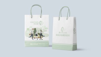 叉叉茶飲品類包裝延展設計