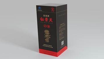 圣莲红景天补酒类包装设计