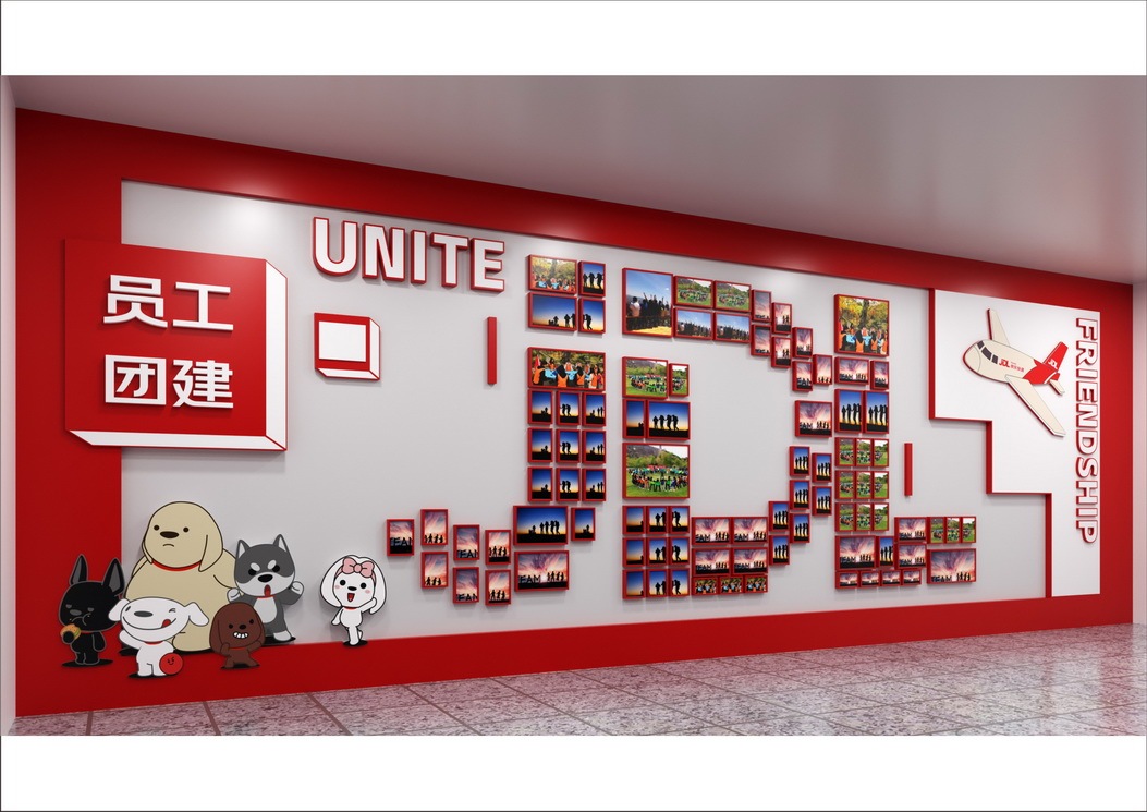 京东物流西南大楼文化打造图6