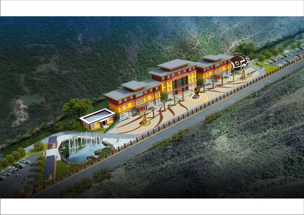 四川德格县康巴文都园区设计图6