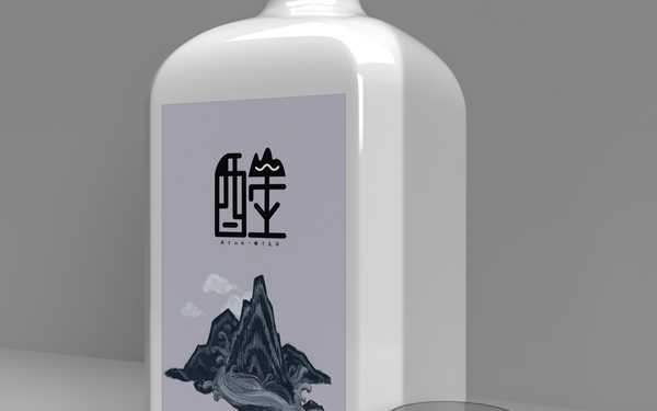 白酒logo包装
