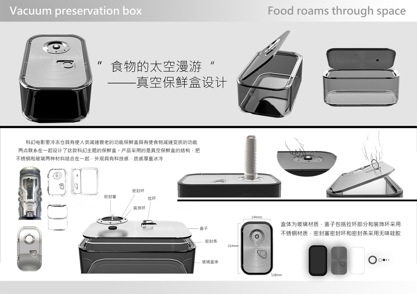 食物的太空漫游——真空保鲜盒图0