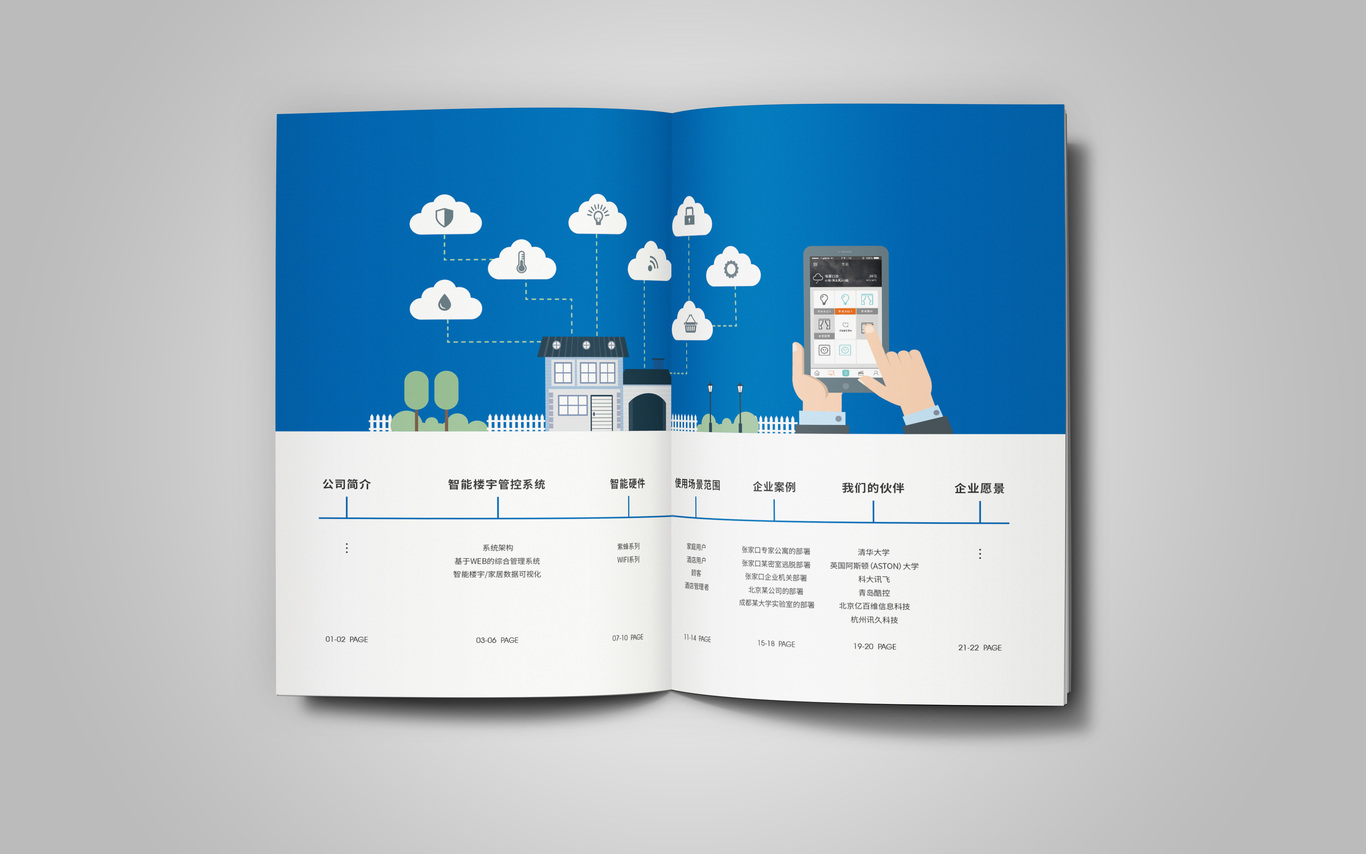 藍(lán)色系企業(yè)宣傳畫(huà)冊(cè)設(shè)計(jì)圖10