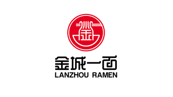 金城一面拉面品牌lLOGO设计