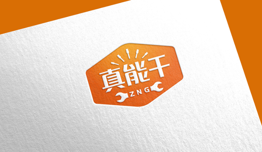 真能干品牌logo設(shè)計圖7