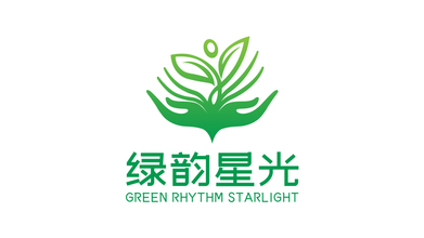 綠韻心光咨詢品牌LOGO設計