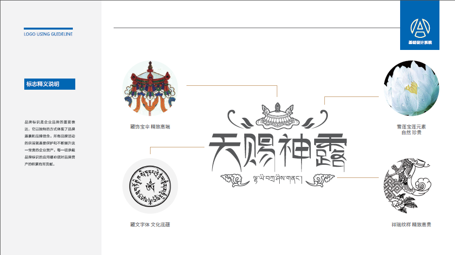 天赐神露 奶制品LOGO设计中标图3