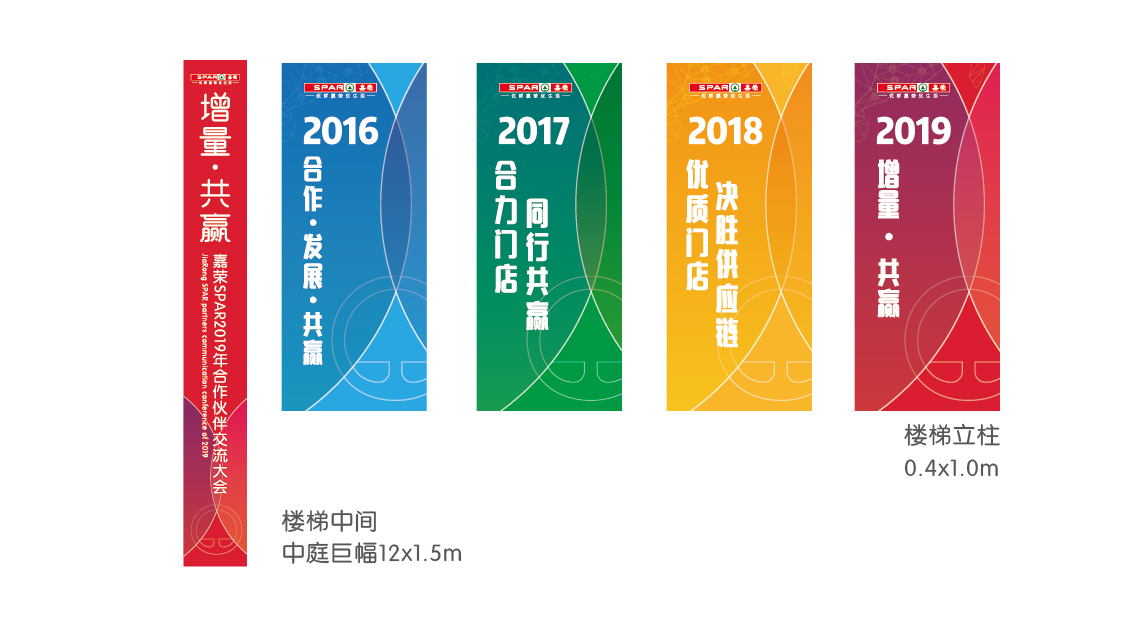 嘉榮SPAR2019供應(yīng)商大會 活動氛圍設(shè)計(jì)圖19