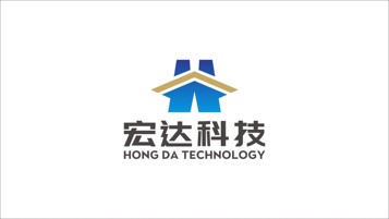 宏达科技建筑类LOGO设计