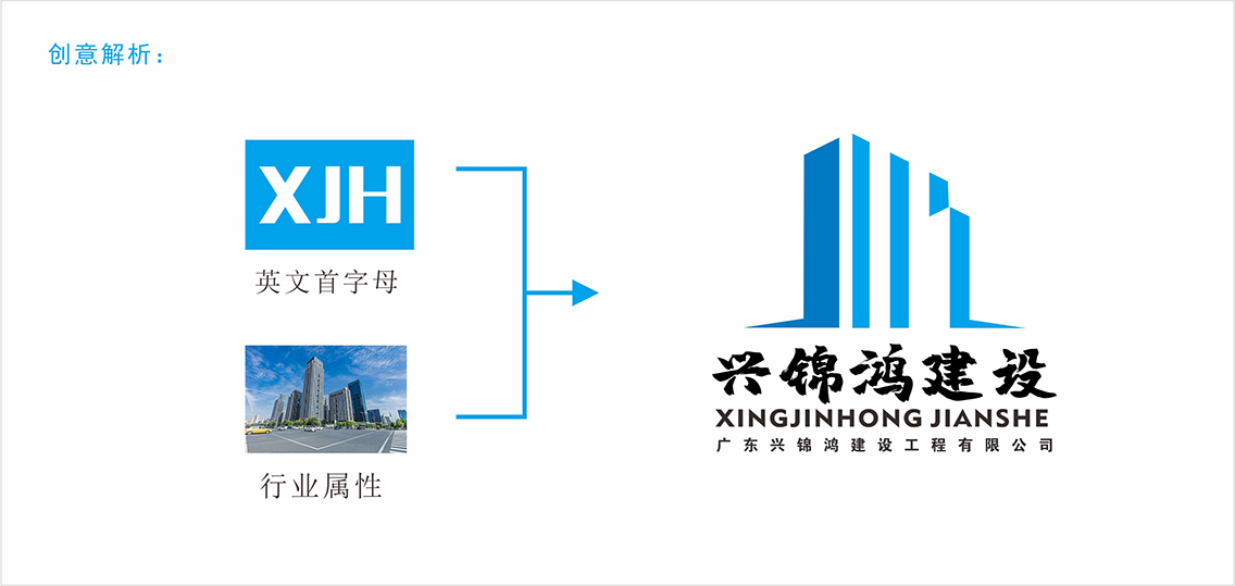 建設(shè)工程公司LOGO圖2