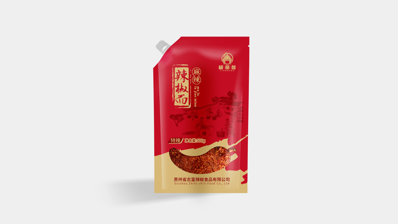 椒都督食品類包裝設(shè)計中標(biāo)圖0