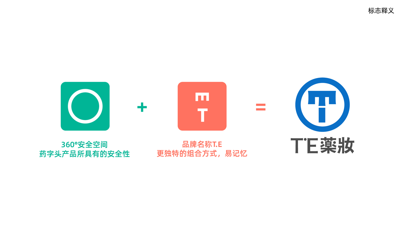 TE藥妝-醫(yī)藥醫(yī)療-LOGO/VI設(shè)計(jì)圖1