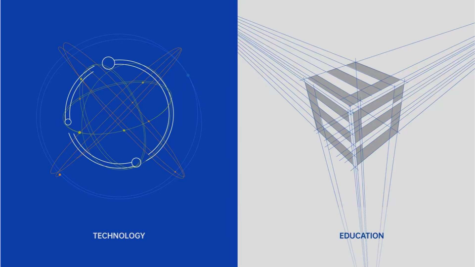 西部教育科技logo设计图1