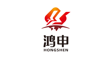 鸿申企业文化品牌LOGO设计