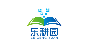 樂耕園科技教育類LOGO設計