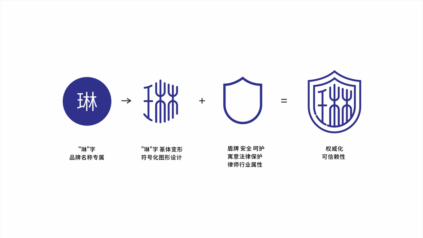 琳州律師律所LOGO設(shè)計中標圖1