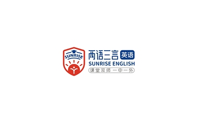 兩語三言英語培訓標志設(shè)計