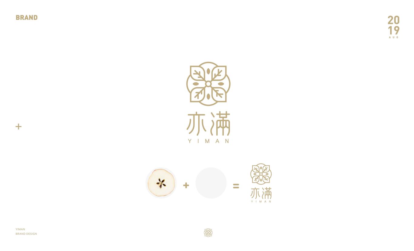 亦滿鮮果貿(mào)易品牌LOGO設(shè)計(jì)圖1